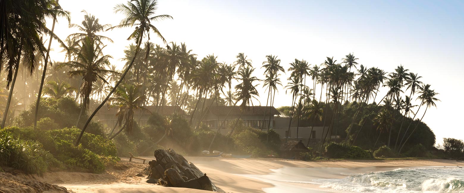 is a nice beach area in the southeast of Sri Lanka