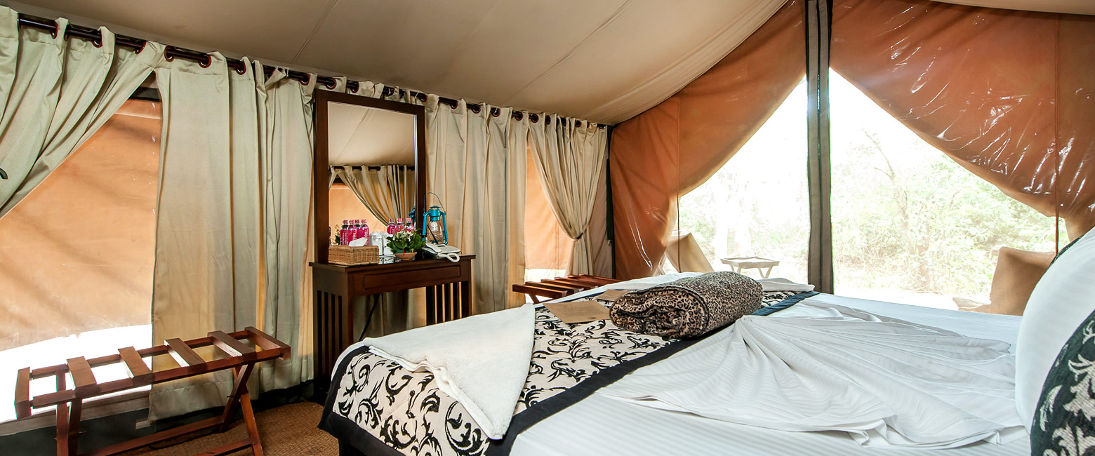 is a modest safari camp in the Wilpattu area