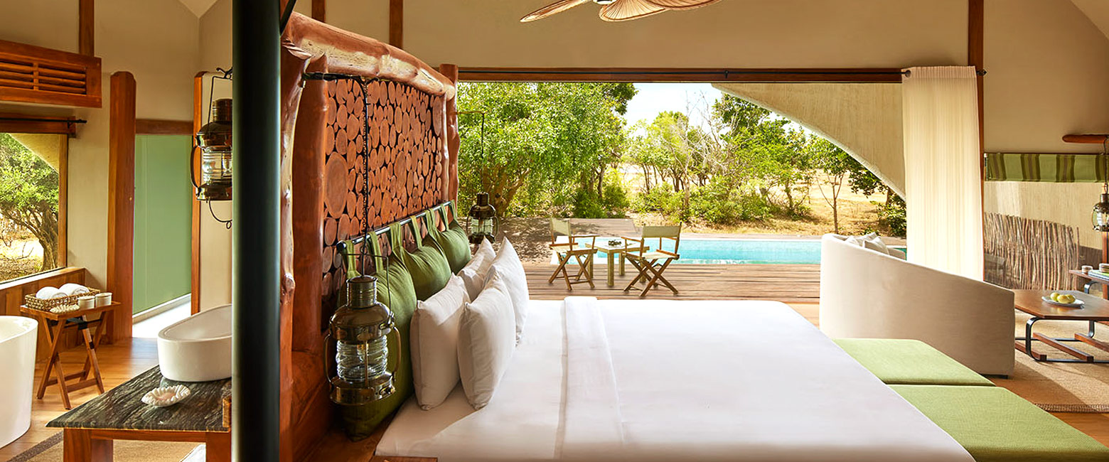 is a gorgeous designer lodge to the west of Yala