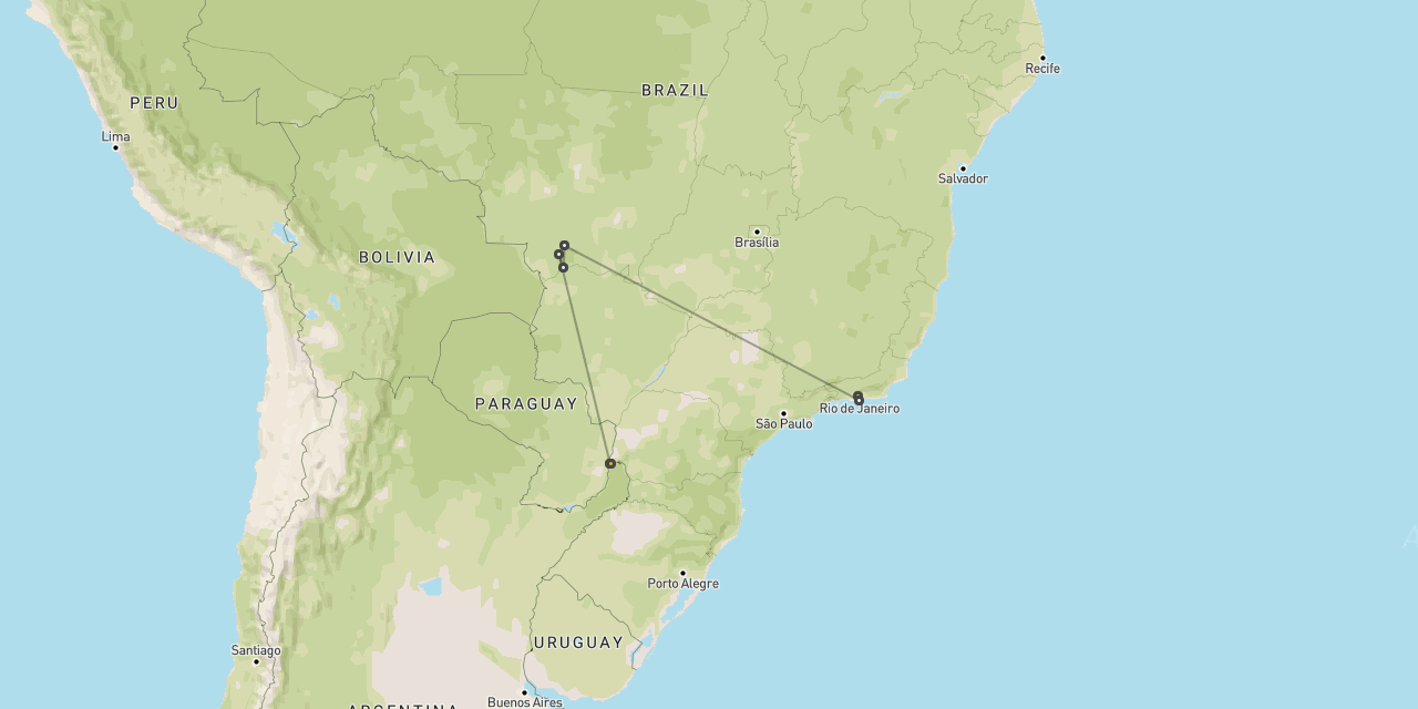 Rio, Pantanal & Iguacu