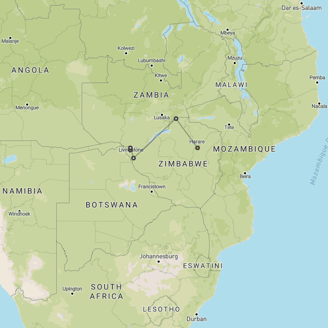 Vic Falls, Hwange & Mana Pools
