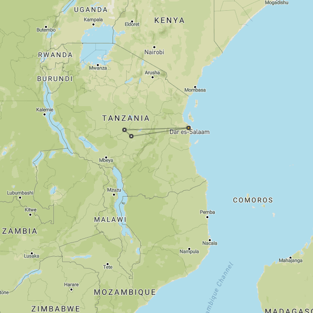 Ruaha walking safari