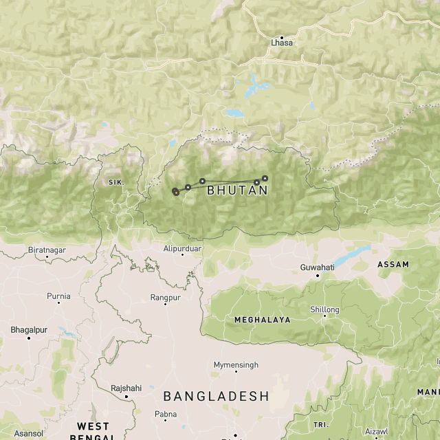 Bhutan four valleys