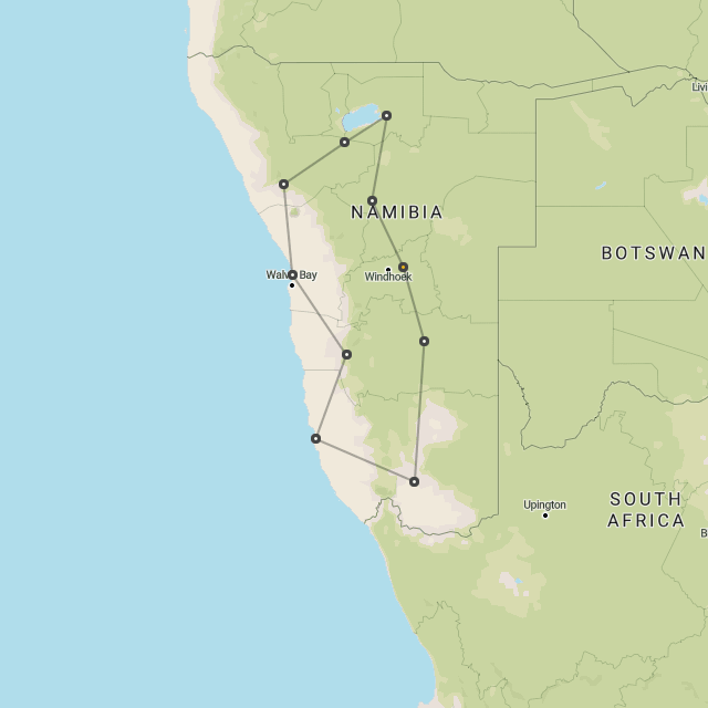 Long self-drive Namibia
