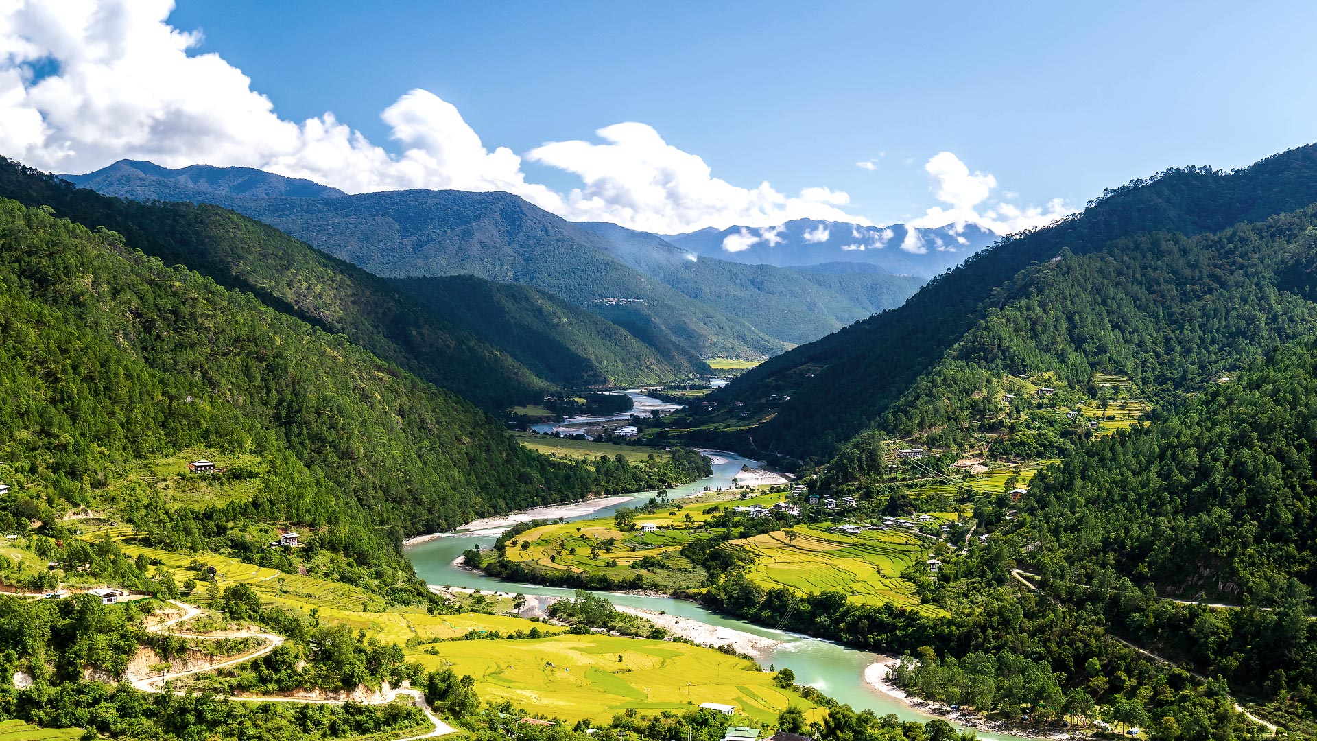 Bhutan three valleys
